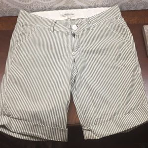 Abercrombie and Fitch striped shorts